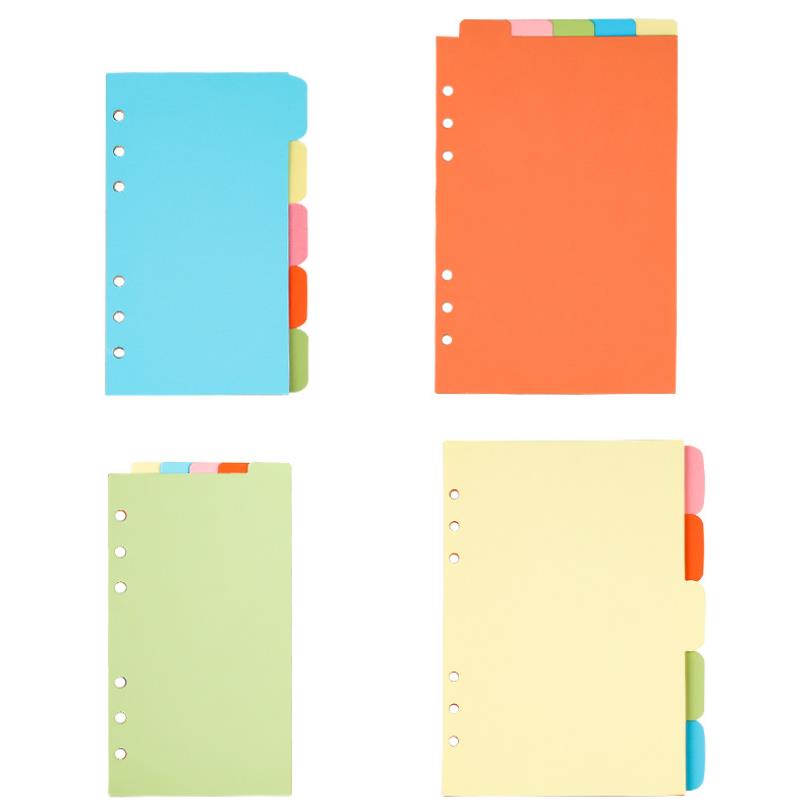 Binder A4 Lever - A5/A6/A7/B5/A4 Paper Divider Index Page Tab