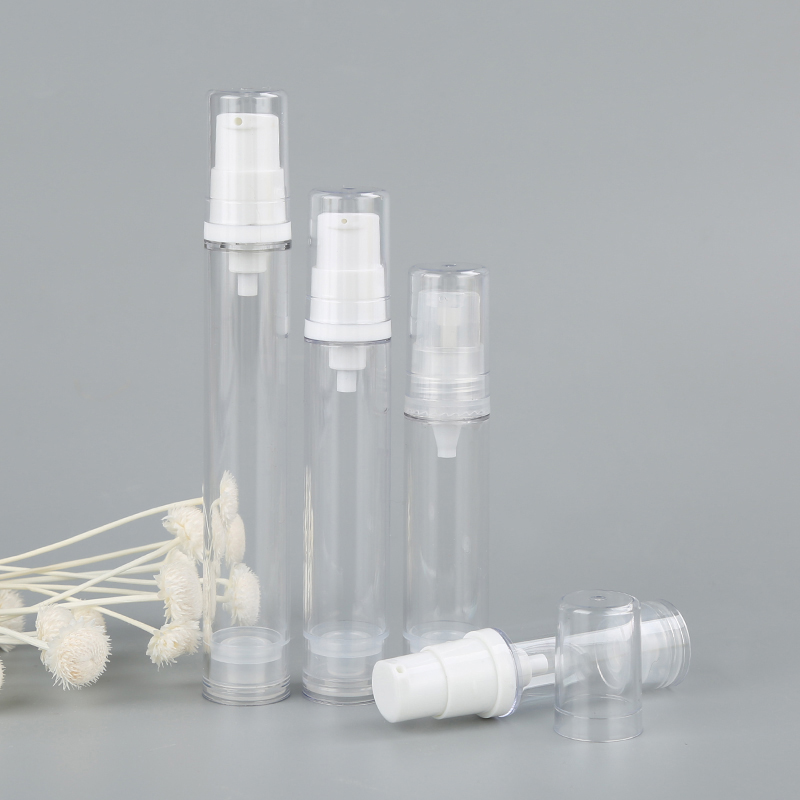 10ML Clear Plastic Airless Bot - Gel Refill Pack recension och pris