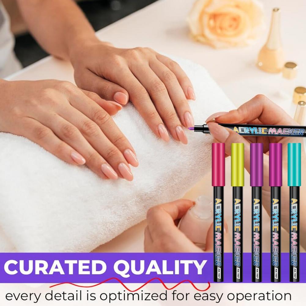 3D Nail Polish Pens Nail Art P - Correction Pen Fine recension och pris