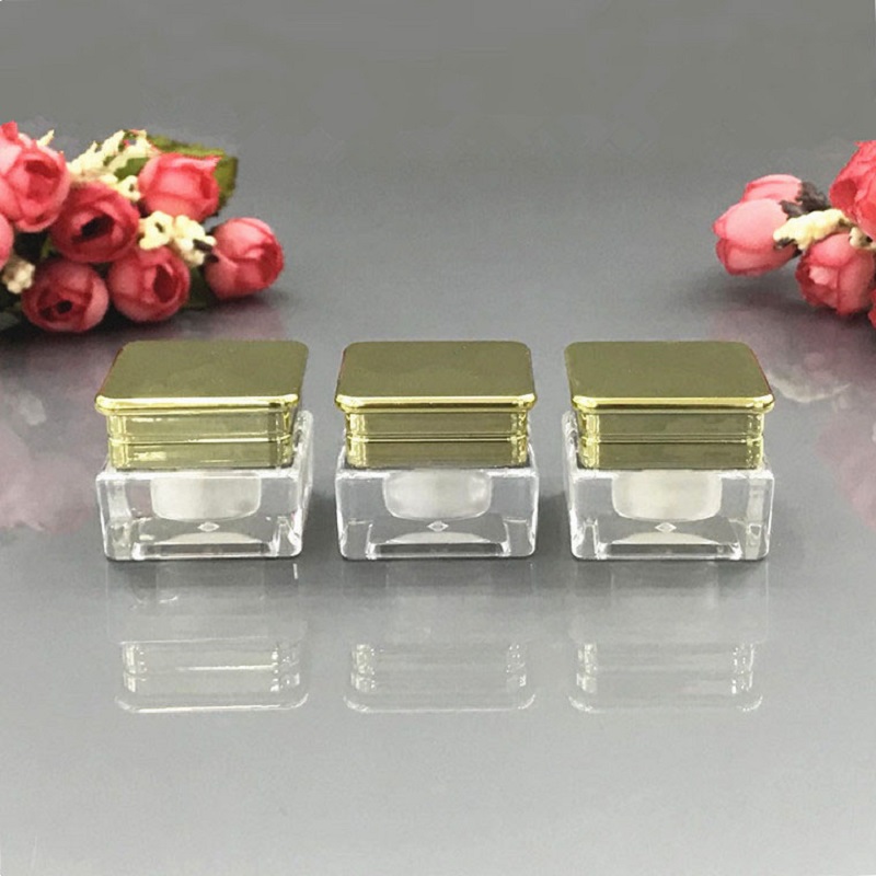5G gold square plastic acrylic - Gel Refill Pack recension och pris