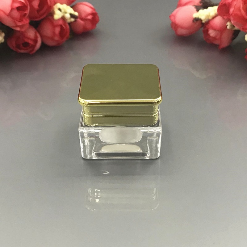 5G gold square plastic acrylic - Gel Refill Pack recension och pris