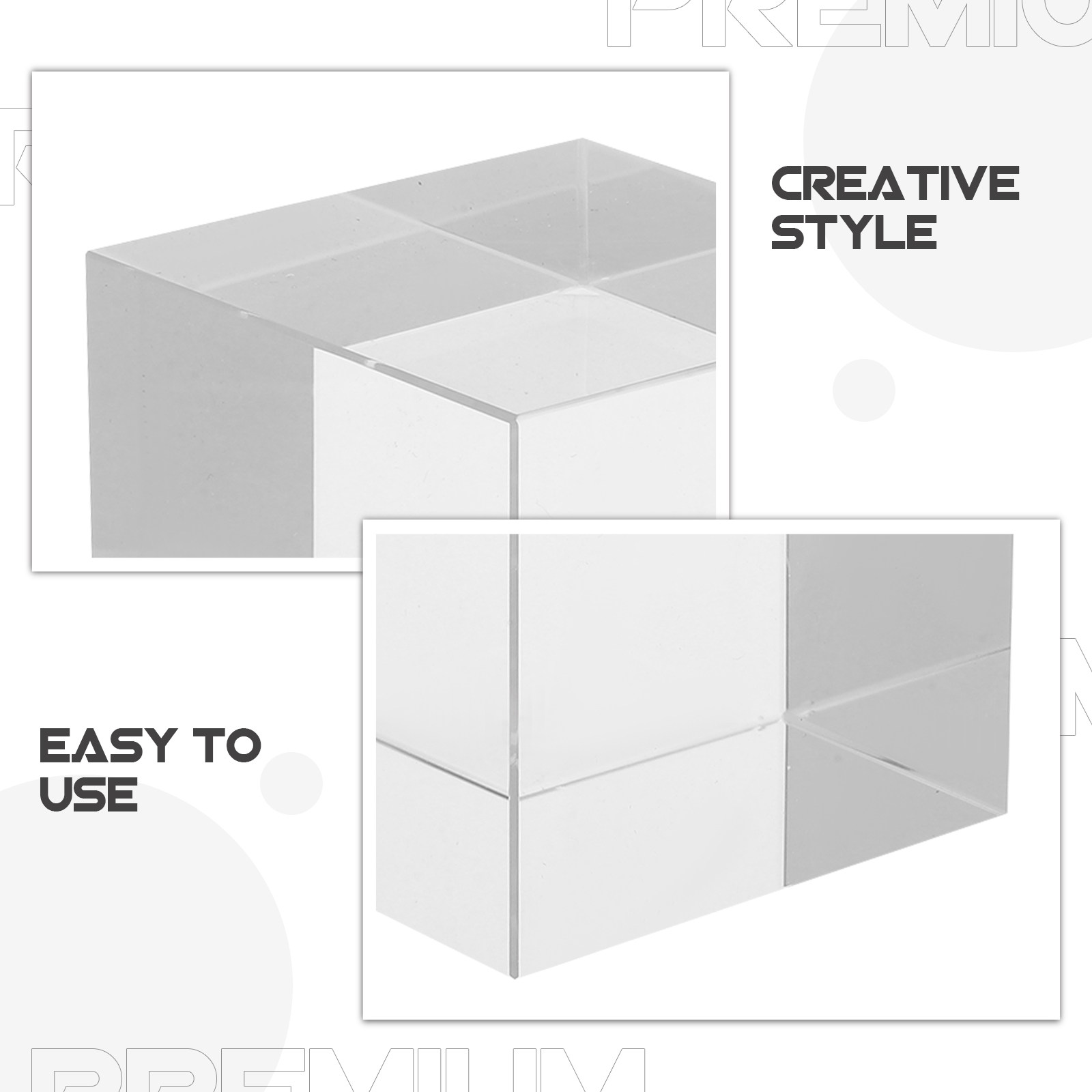 Square Clear Crystal Paperweig - Paper Weight Crystal recension och pris