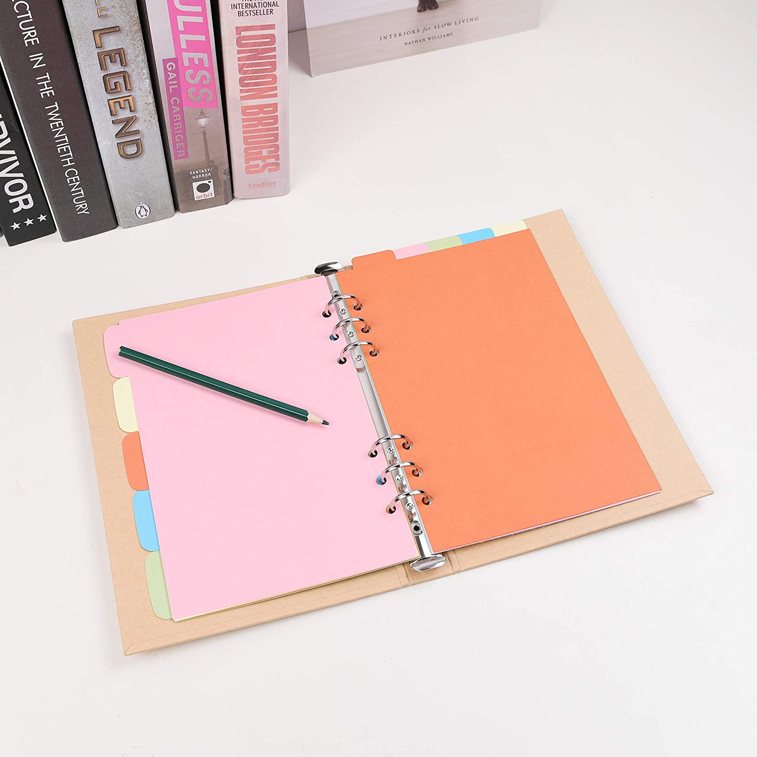 A5/A6/A7/B5/A4 Paper Divider I - Binder A4 Lever recension och pris