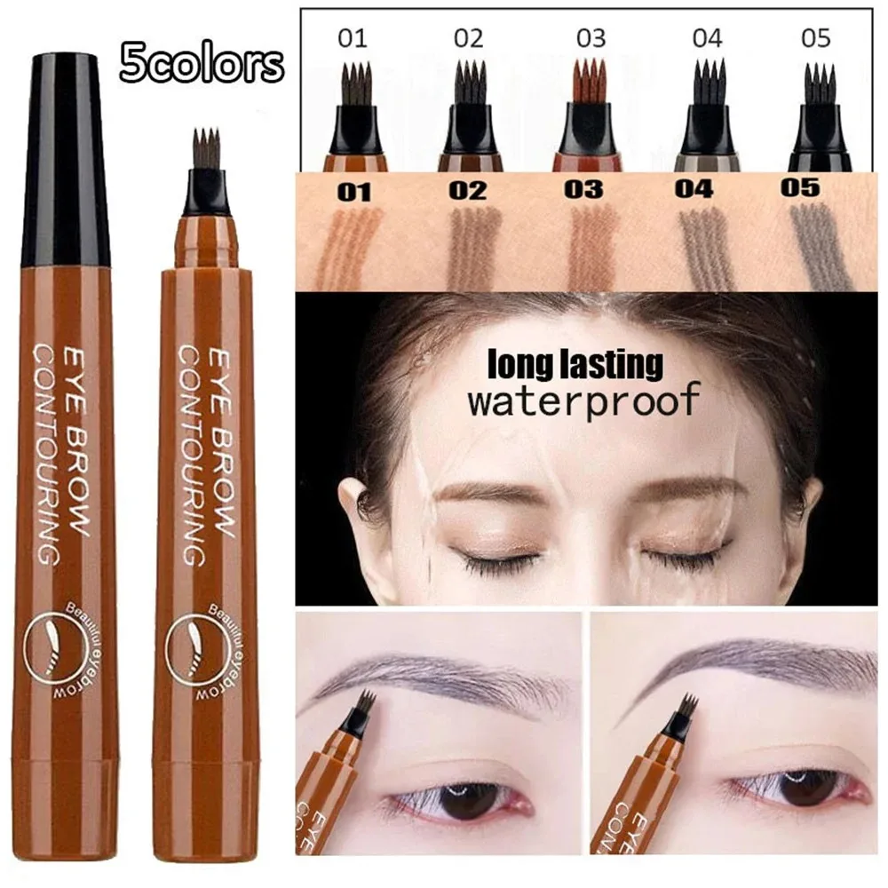 1Pcs Eyebrow Pen Waterproof Fo - Correction Pen Fine recension och pris