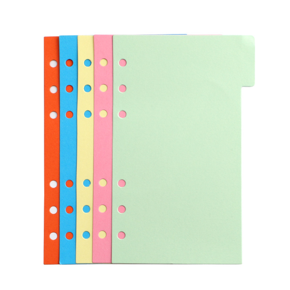 Loose Leaf Index Tabbed Divide - Tab Divider A4 recension och pris