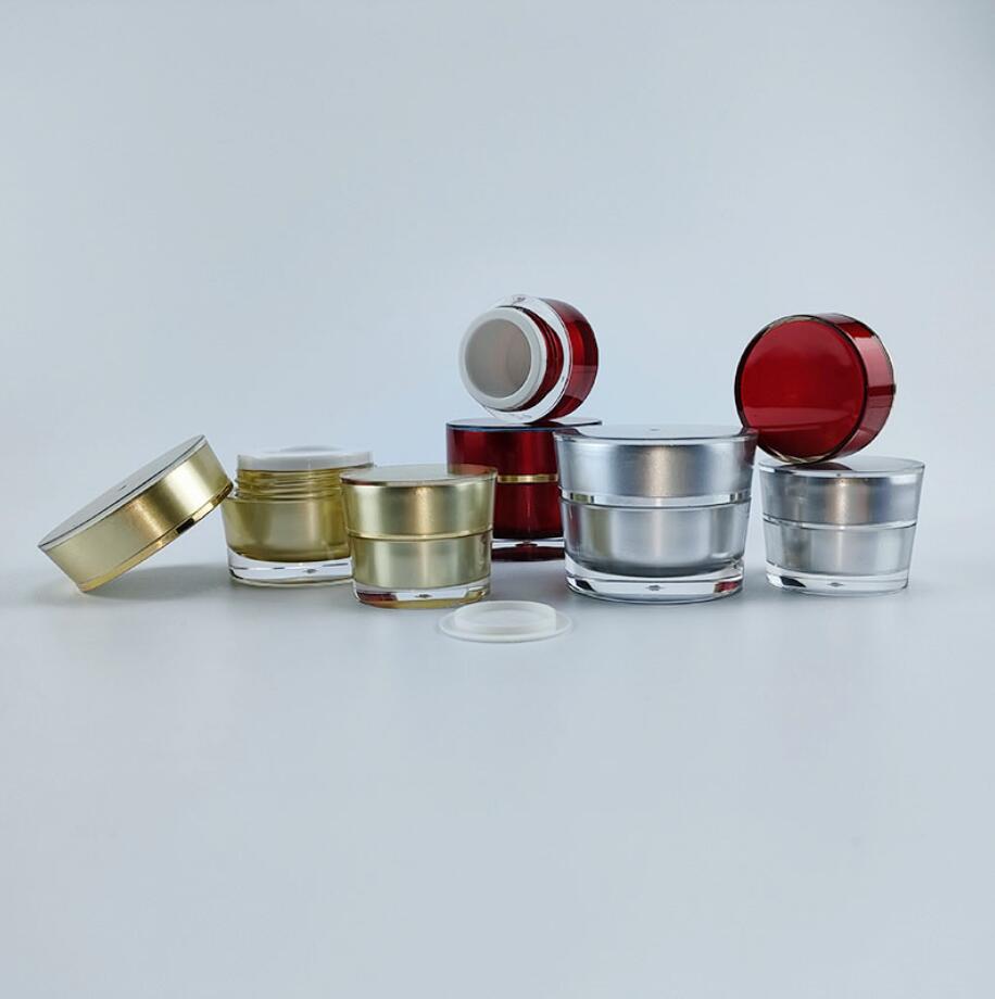 5g gold silver acrylic jar sam - Gel Refill Pack recension och pris