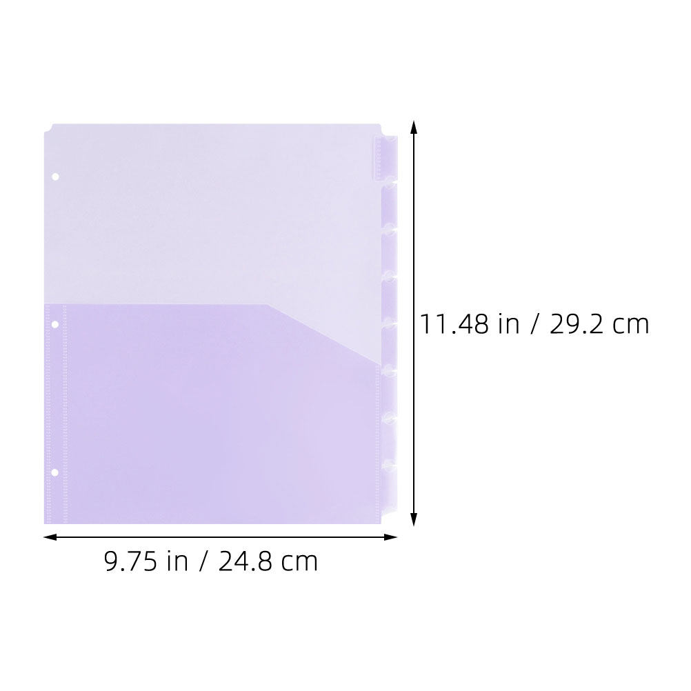 2Sets Divider for Binders A4 3 - Tab Divider A4 recension och pris