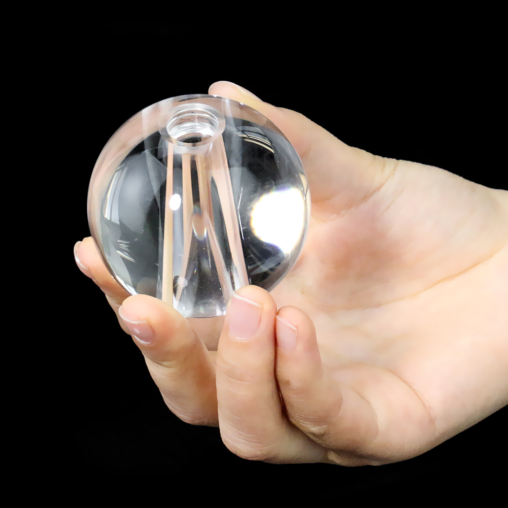Polished 60MM Crystal Ball Pen - Paper Weight Crystal recension och pris