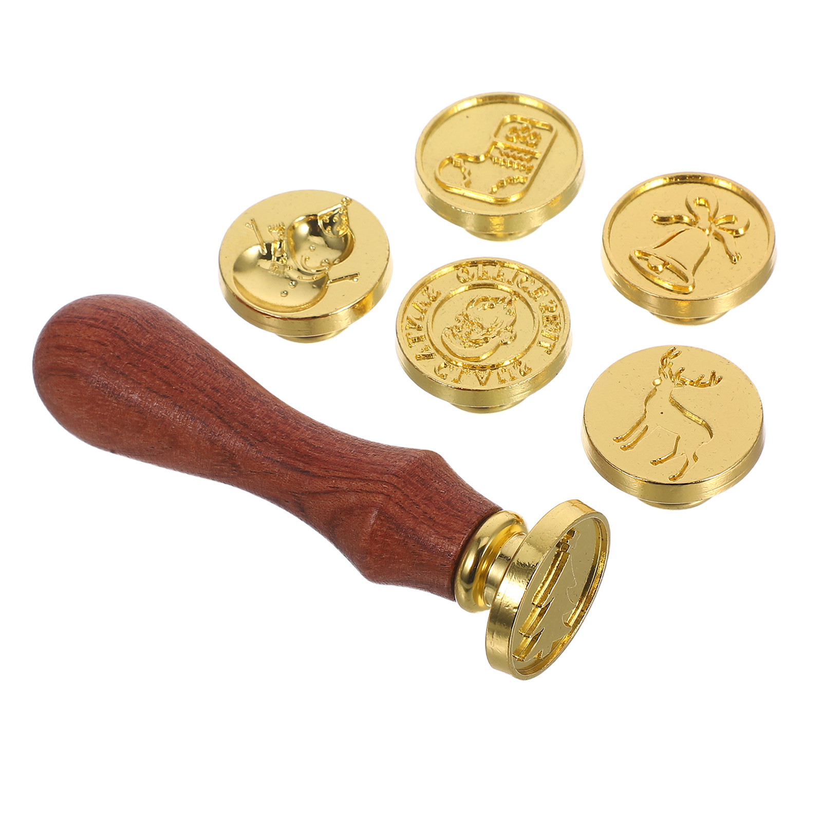 1 Set Vintage Wax Seal Stamp K - Wax Seal Stamp Set recension och pris