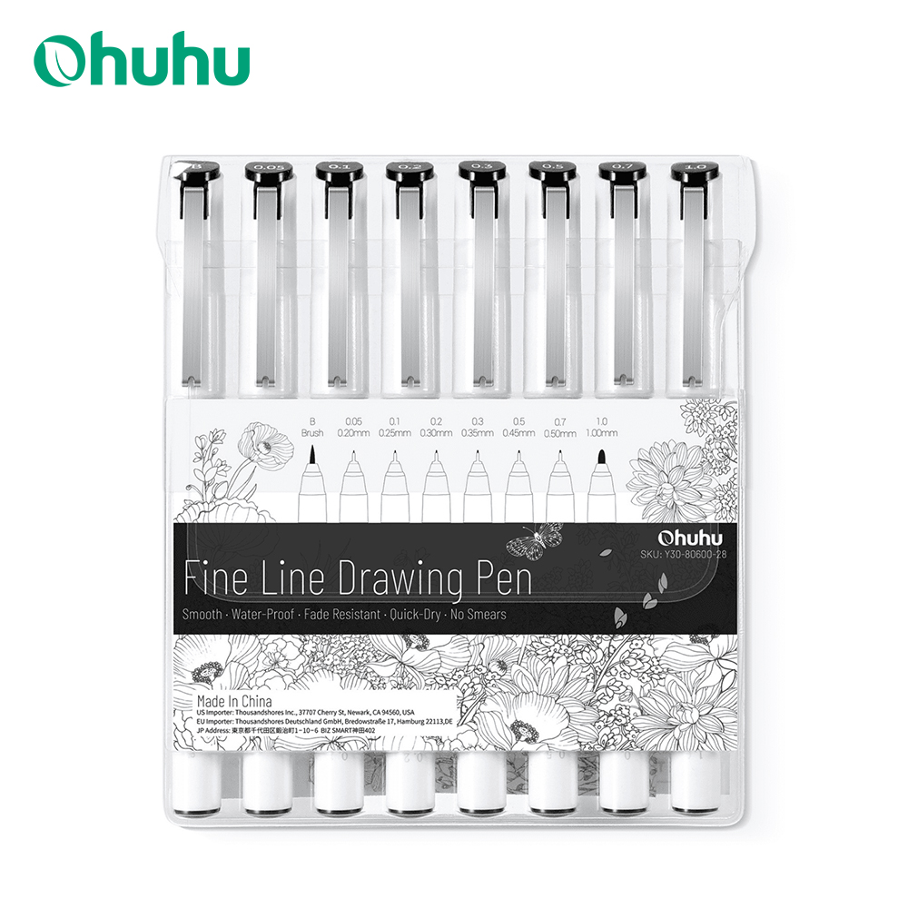 Ohuhu Micro Pen Fineliner Draw - Correction Pen Fine recension och pris
