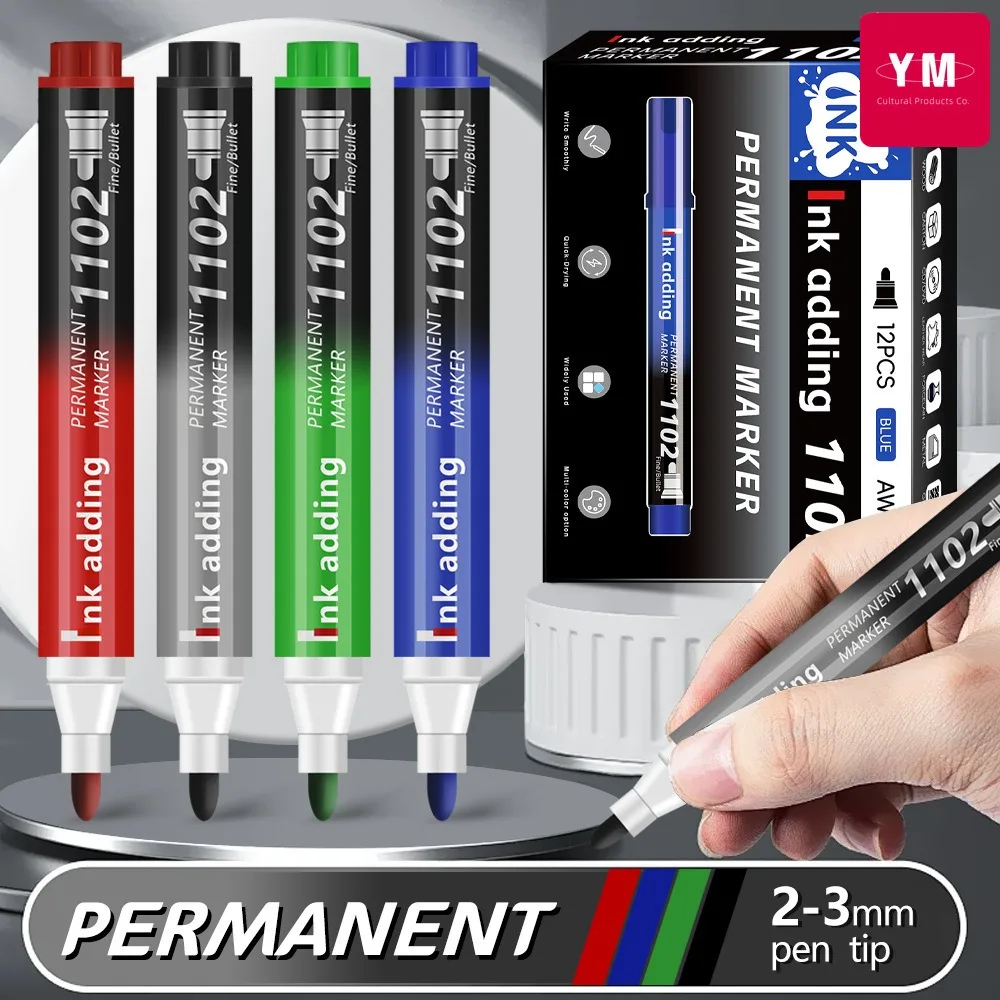 1/10/50pcs Permanent Marker Pe - Correction Pen Fine recension och pris