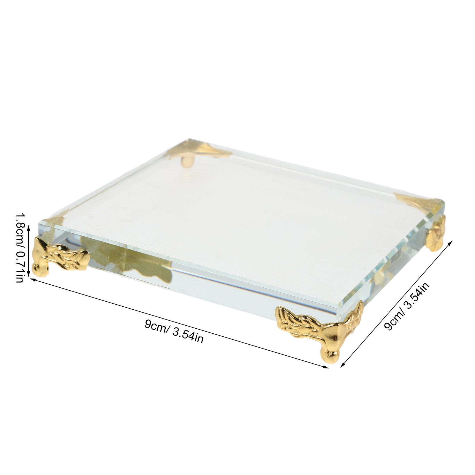 Square Crystal Paperweight Blo - Paper Weight Crystal recension och pris